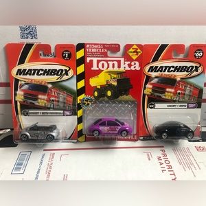 VW New Beetle concept 1 die cast 3 nip cars from 2001 and 2002